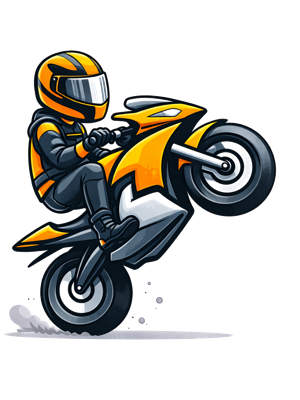 Egykerekező motoros